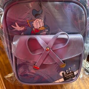 Donald Duck Purple Backpack